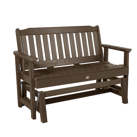Highwood Usa 4ft Lehigh Gliding Bench Outdoor Furniture for Patio, Backyard, Garden AD-GLBENLH2-ACE